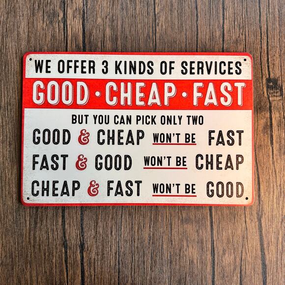 Wall Hanging Sign Metal Sign Kitchen Decor Gift for Home NEW FAST SHIP - Picture 1 of 3